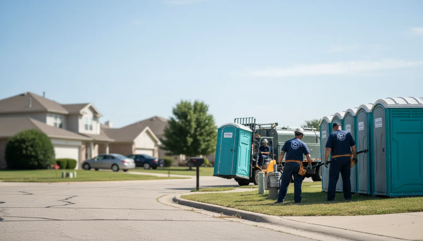 Porta Potty Rental in Rocky Comfort, MO near me